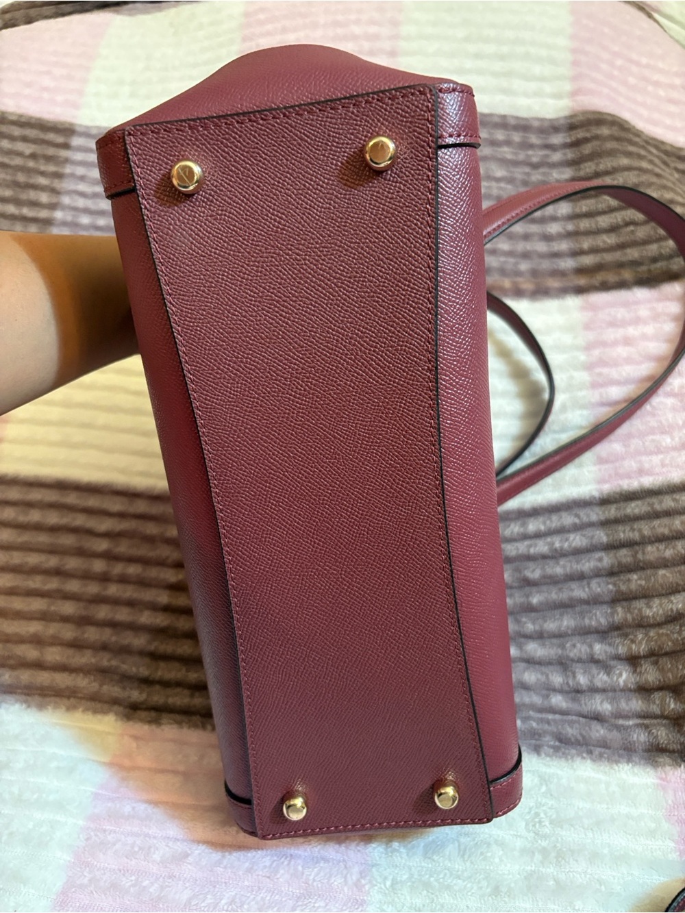 Coach Kailey Leather Carryall with Gold Hardware - Picture 5 of 15